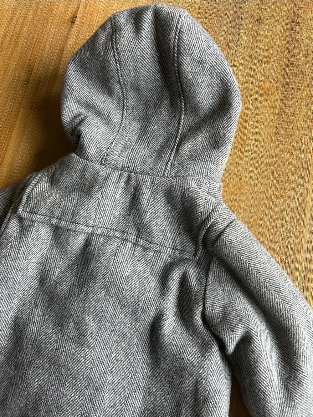 Baby Gap Herringbone Wool Toggle Coat, 18-24M, EUC